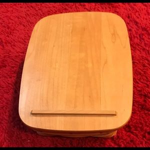 LONGABERGER PAPER/PAD ORGANIZER BASKET